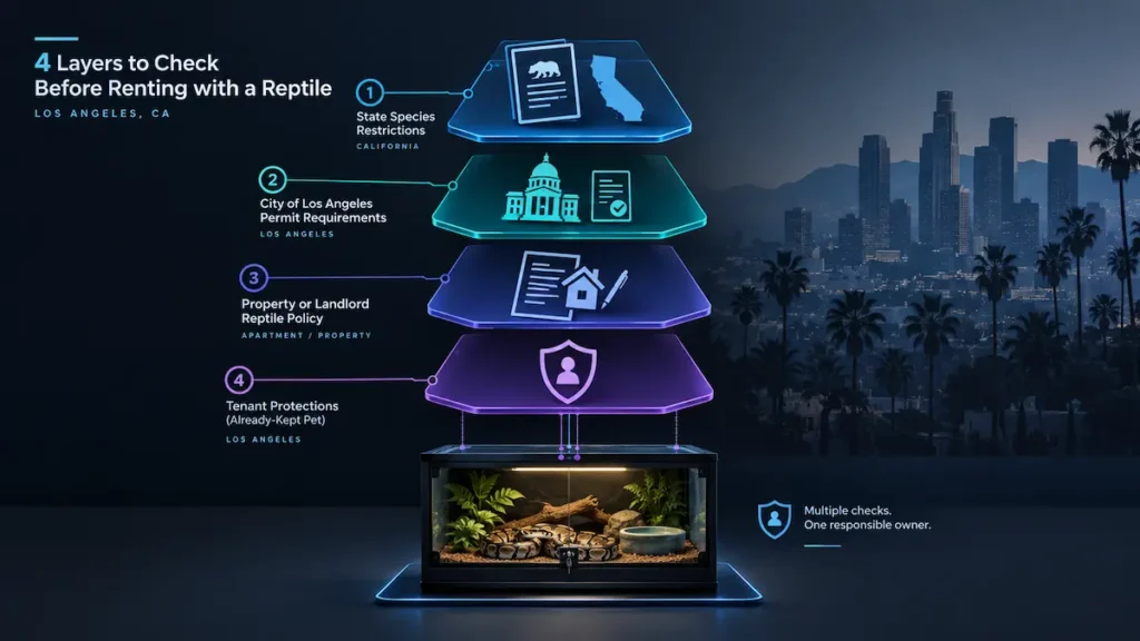 reptile-friendly apartments in Los Angeles